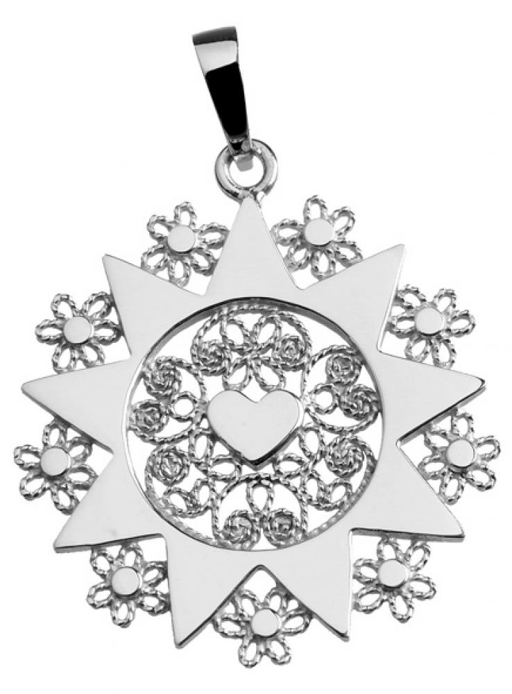 Ciondolo presentosa P05A in argento 925%° Cm 2.5
